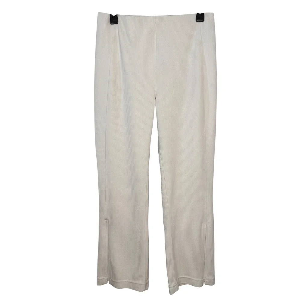 Lululemon Ribbed Softstreme Zip-Leg High-Rise Cropped Pants 25